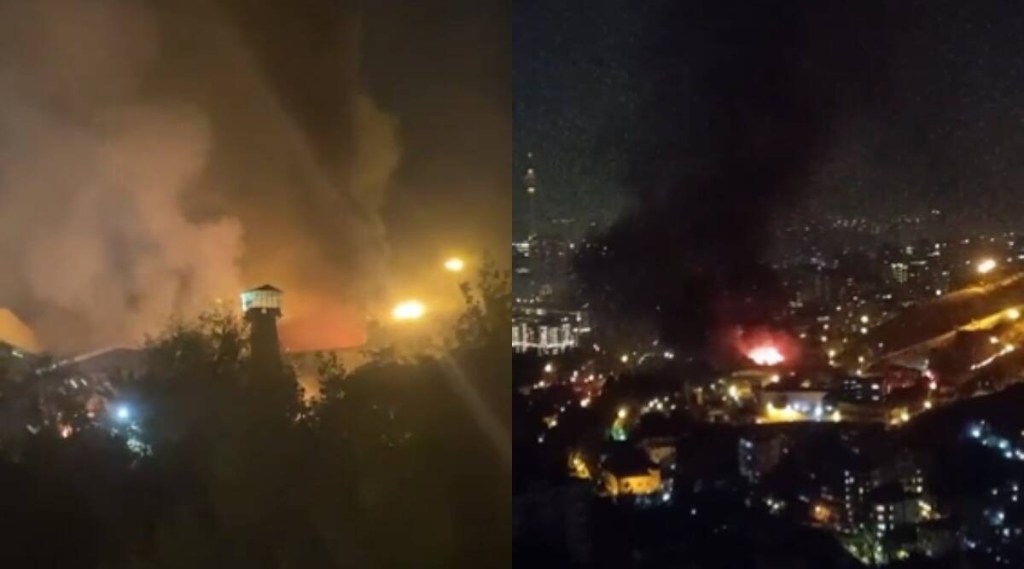 હિજાબ વિરોધી પ્રોટેસ્ટ વચ્ચે ઇરાનની સૌથી કુખ્યાત એવિન જેલમાં ગોળીબારી, આગ, ઘણા રાજનીતિક કેદી છે બંધ હિજાબ વિરોધી પ્રોટેસ્ટ વચ્ચે ઇરાનની સૌથી કુખ્યાત એવિન જેલમાં ગોળીબારી, આગ, ઘણા રાજનીતિક કેદી છે બંધ