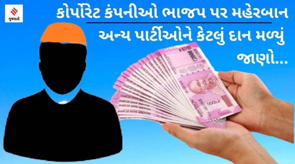 ભાજપનું ‘કોર્પોરેટ-કનેક્શન’, કોંગ્રેસ કરતા મળ્યું 16 ગણું વધારે કોર્પોરેટ ડોનેશન