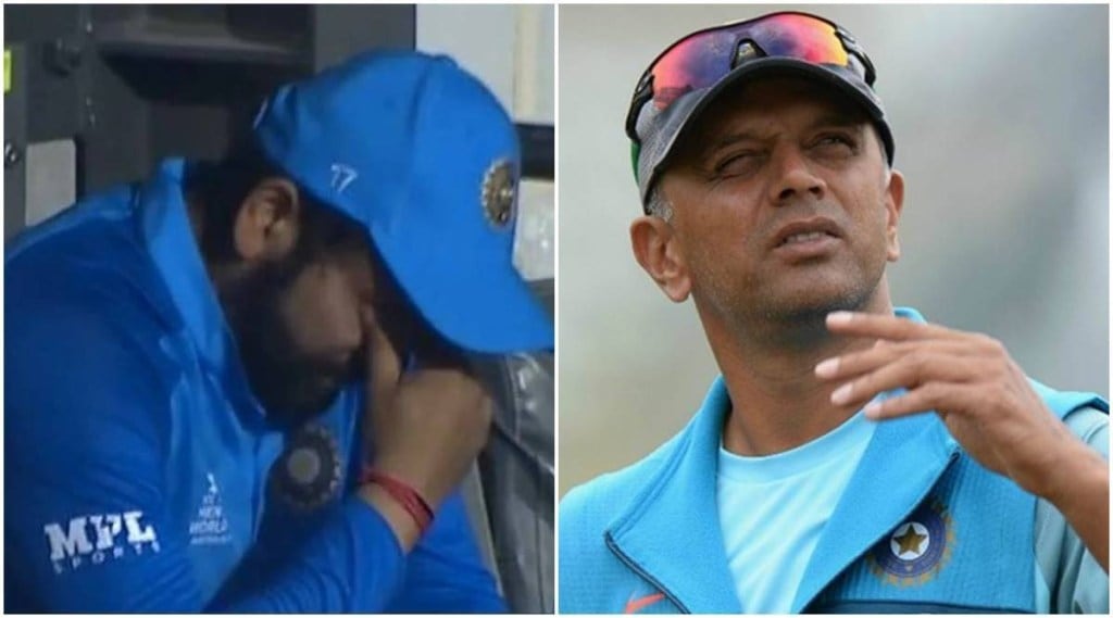 ટી-20 વર્લ્ડ કપ 2022: ઇંગ્લેન્ડ સામે પરાજય પછી રડી પડ્યો રોહિત શર્મા, રાહુલ દ્રવિડે આપી સાંત્વના, જુઓ Video