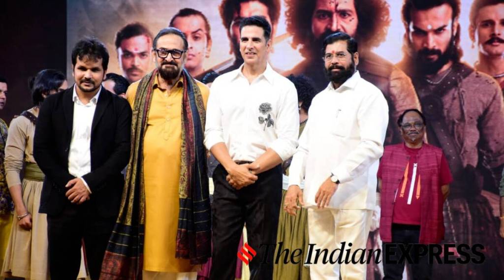 અક્ષય કુમારે મરાઠી ફિલ્મ ઇન્ડસ્ટ્રીમાં ઝંપલાવ્યું, ફિલ્મ ‘વેદાત મરાઠે વીર દૌદાલે સાત’માં અભિનેતા શિવાજીના રોલમાં, કહ્યું…’મારું સપનું પૂરુ થયું’ અક્ષય કુમારે મરાઠી ફિલ્મ ઇન્ડસ્ટ્રીમાં ઝંપલાવ્યું, ફિલ્મ ‘વેદાત મરાઠે વીર દૌદાલે સાત’માં અભિનેતા શિવાજીના રોલમાં, કહ્યું…’મારું સપનું પૂરુ થયું’