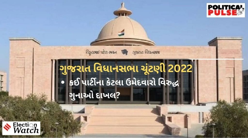 ગુજરાત વિધાનસભા ચૂંટણી : 182 બેઠકો માટે કુલ 1621 ઉમેદવારો મેદાને, 20.35 ટકા ઉમેદવારો ગુનાહિત ઈતિહાસ ધરાવતા