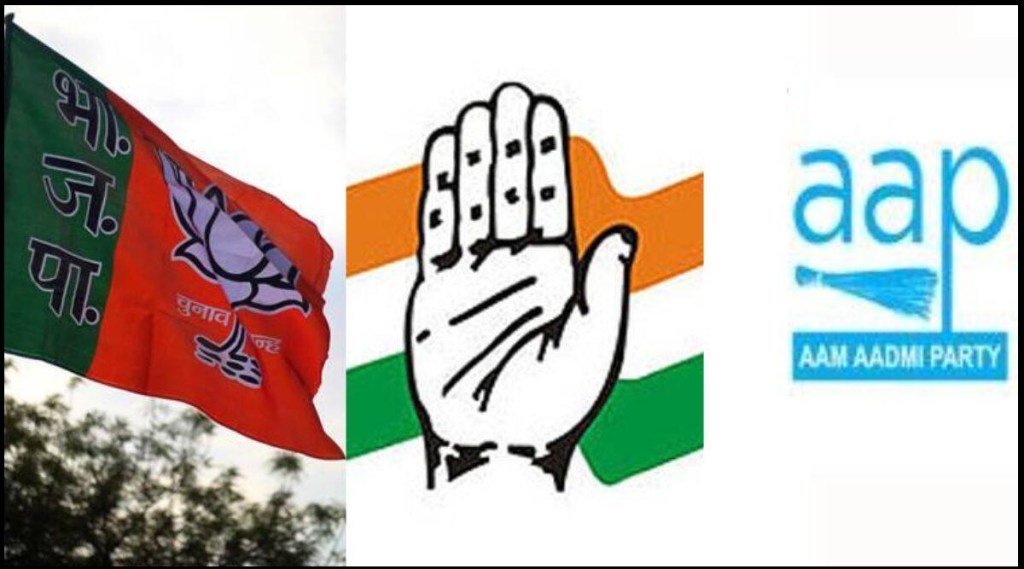 ગુજરાત વિધાનસભા ચૂંટણીઃ ગુજરાતમાં બીજેપી-કોંગ્રેસમાં કોણ આગળ? ચૂંટણી જંગમાં AAP ક્યાં ઊભી છે?