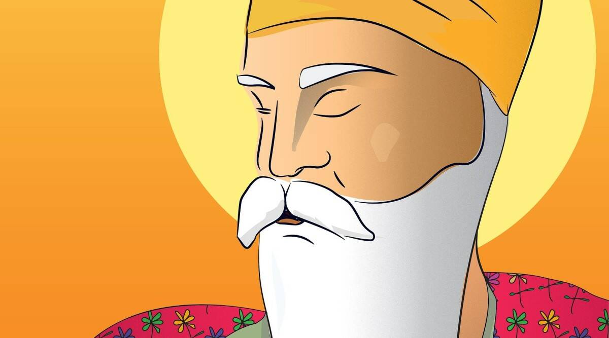 Happy Guru Nanak Jayanti dot to dot printable worksheet - Connect The Dots
