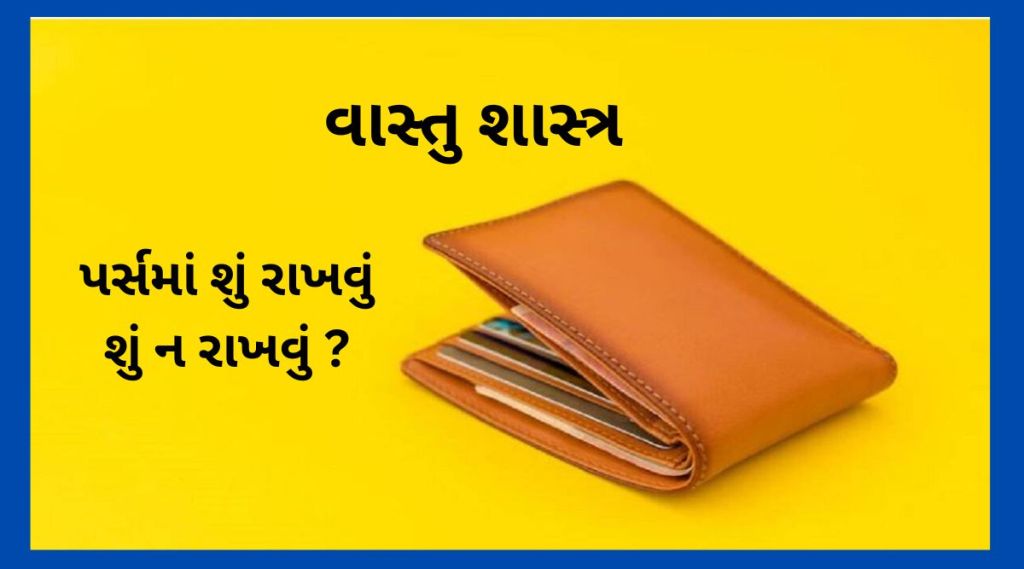 વાસ્તુ ટીપ્સ : પર્સમાં આ વસ્તુ રાખવાથી થઈ શકે છે આર્થિક નુકશાન, શું કહે છે વાસ્તુ શાસ્ત્ર?