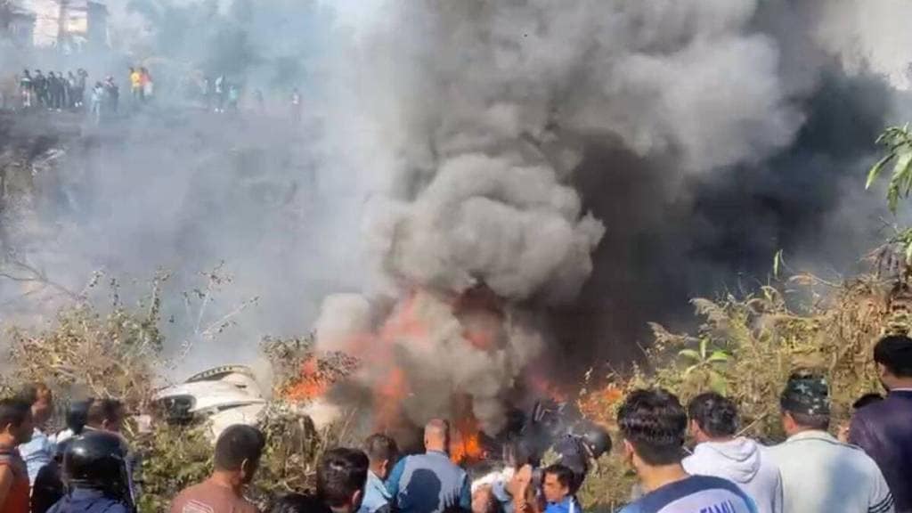 Nepal plane crash : નેપાળમાં પોખરા ઇન્ટરનેશનલ એરપોર્ટ પર વિમાન ક્રેશ, 68 લોકોના મોત, નેપાળ સરકારે એક દિવસનો રાષ્ટ્રીય શોક જાહેર કર્યો