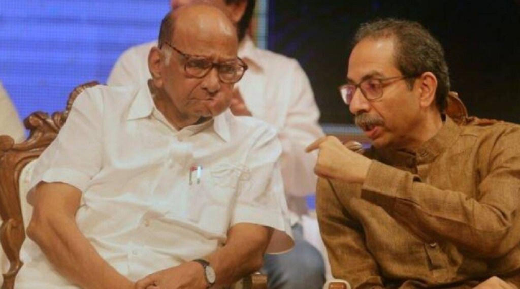 એનસીપીને તોડવા માંગતું હતું ભાજપ, શરદ પવારના માસ્ટરસ્ટ્રોકે બગાડ્યો ગેમ પ્લાન, ઉદ્ધવ જૂથે સામનાના તંત્રીલેખમાં જણાવી સંપૂર્ણ કહાની એનસીપીને તોડવા માંગતું હતું ભાજપ, શરદ પવારના માસ્ટરસ્ટ્રોકે બગાડ્યો ગેમ પ્લાન, ઉદ્ધવ જૂથે સામનાના તંત્રીલેખમાં જણાવી સંપૂર્ણ કહાની