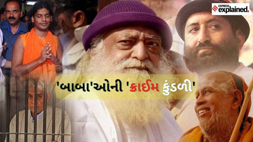 ‘બાબા’ઓની ક્રાઈમ ‘કુંડળી’: આસારામ, રામ રહીમ, નિત્યાનંદ સહિત આ ‘બાબા’ઓ ફોજદારી કેસોનો સામનો કરી રહ્યા