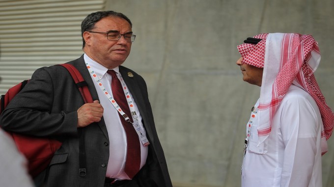 બેંક ઓફ ઈંગ્લેન્ડના ગવર્નર એન્ડ્રુ બેઈલી (Express photo by Nirmal Harindran)