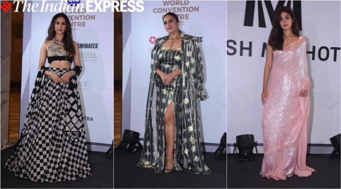 રકુલ પ્રીત સિંહ, હુમા કુરેશી અને રિયા ચક્રવર્તી પણ જોવા મળ્યા હતા. (તસવીરઃ વરિન્દર ચાવલા)