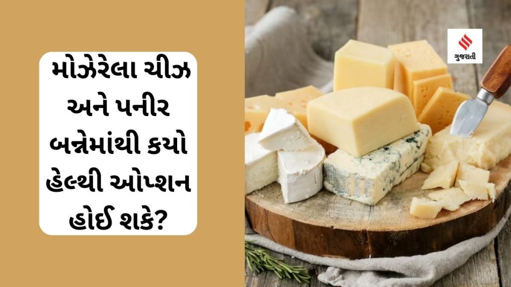 Health Tips : મોઝેરેલા ચીઝ અને પનીર બન્નેમાંથી કયો હેલ્થી ઓપ્શન હોઈ શકે?