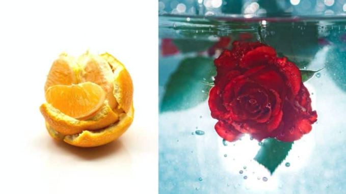 સંતરાની છાલને તડકામાં સૂકવીને તેનો પાવડર કરો. તેમાં થોડું ગુલાબજળ ભેળવીને પેસ્ટ બનાવો અને તેને ચહેરા પર લગાવો, જેથી આંખોની નીચે કાળા ડાઘ ઓછા થઈ શકે.