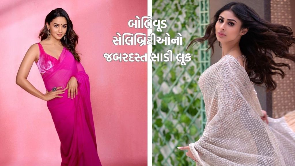 Raksha Bandhan 2023 : રક્ષાબંધન પર્વ પર સ્પેશિયલ દેખાવુ છે? તો આલિયા ભટ્ટ સહિત મૌની રોયનો ફ્લોરલ સાડી લૂક ટ્રાય કરો, છવાઇ જશો Raksha Bandhan 2023 : રક્ષાબંધન પર્વ પર સ્પેશિયલ દેખાવુ છે? તો આલિયા ભટ્ટ સહિત મૌની રોયનો ફ્લોરલ સાડી લૂક ટ્રાય કરો, છવાઇ જશો