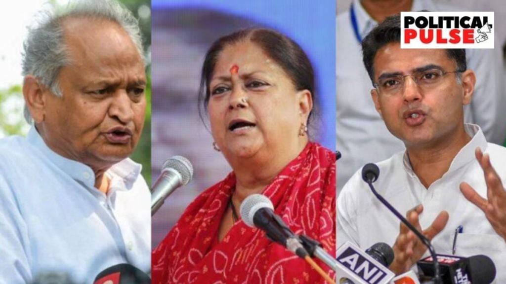 Rajasthan Politics : રાજસ્થાનના ચૂંટણી મેદાનમાં ગેહલોત, વસુંધરા અને પાયલોટ ક્યાં ઊભા છે, કેમ રસપ્રદ બનશે લડાઈ? સમજીએ Rajasthan Politics : રાજસ્થાનના ચૂંટણી મેદાનમાં ગેહલોત, વસુંધરા અને પાયલોટ ક્યાં ઊભા છે, કેમ રસપ્રદ બનશે લડાઈ? સમજીએ