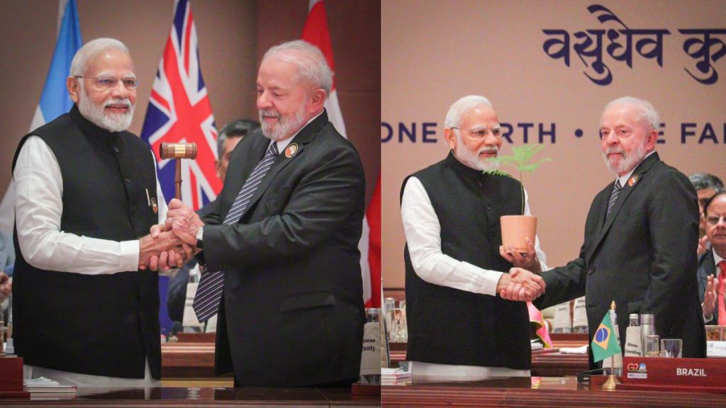 G20 Summit 2023 Closing : જી20 સમિટનું સમાપન – પીએમ નરેન્દ્ર મોદીએ બ્રાઝિલના રાષ્ટ્રપતિ લુલા દા સિલ્વાને જી20ની અધ્યક્ષતા સોંપી