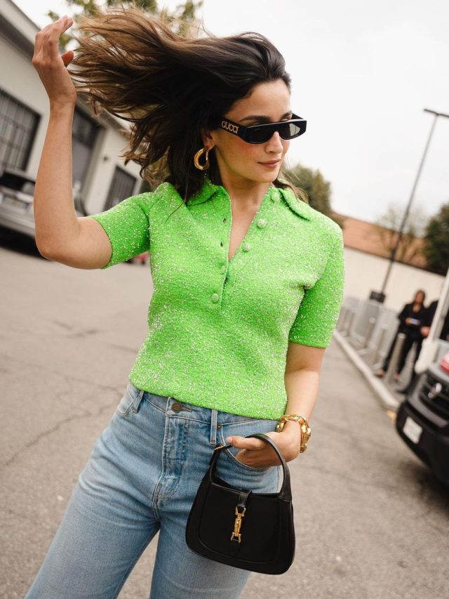 આલિયા ભટ્ટનો ફેશ બ્રાંડ ગુચીના પ્રોમોશનલ ઇવેન્ટમાં સ્ટાઇલિશ લૂકમાં જલવો, જુઓ ફોટા