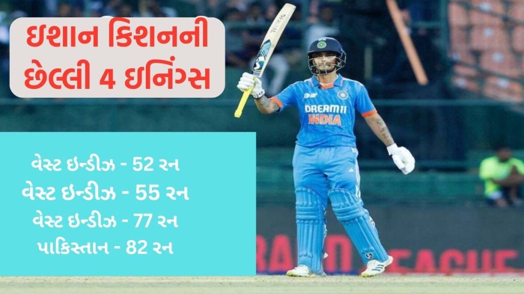 એશિયા કપ : ઇશાન કિશને સતત ચોથી અડધી સદી ફટકારી, હજુ પણ કેએલ રાહુલ આવશે તો થશે બહાર? બેવડી સદી પછી પણ થયો હતો ડ્રોપ એશિયા કપ : ઇશાન કિશને સતત ચોથી અડધી સદી ફટકારી, હજુ પણ કેએલ રાહુલ આવશે તો થશે બહાર? બેવડી સદી પછી પણ થયો હતો ડ્રોપ