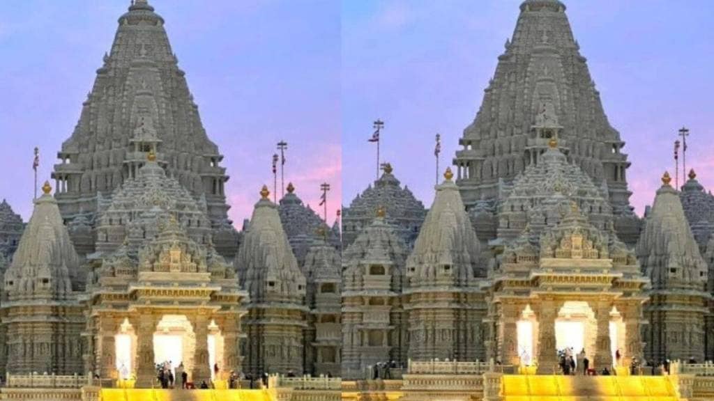 biggest temple : અમેરિકાના ન્યુજર્સીમાં વિશ્વના બીજા સૌથી મોટા મંદિરનું ઉદ્ઘાટન થશે, બનતા કેટલો સમય લાગ્યો અને શું છે વિશેષતા?