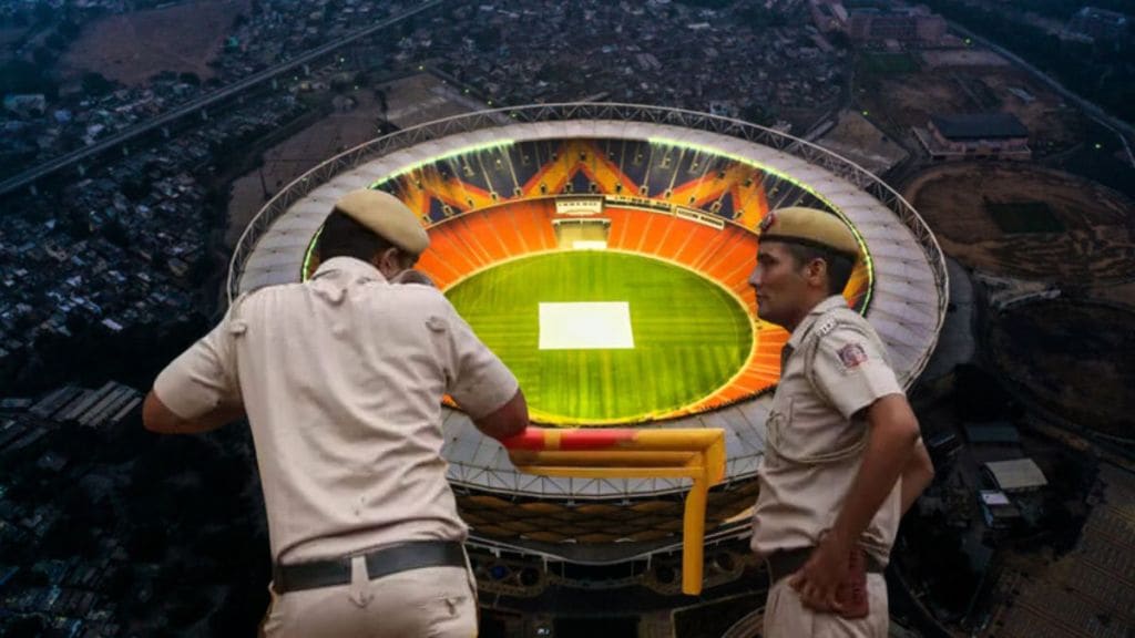 World Cup 2023, World Cup uproopt, Narendra Modi Stadium, ahmedabad police