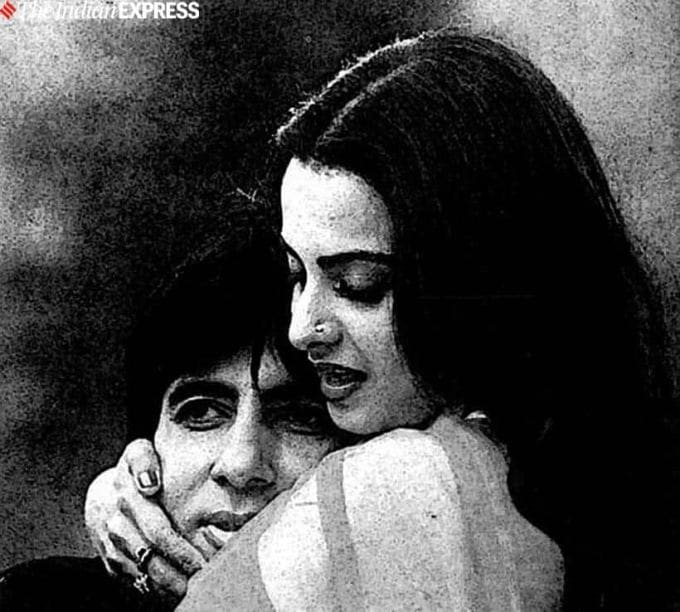 રેખાનું નામ 70 અને 80ના દાયકામાં ઘણા કારણોસર ચર્ચામાં હતું.(ફોટોઃ એક્સપ્રેસ આર્કાઇવ)