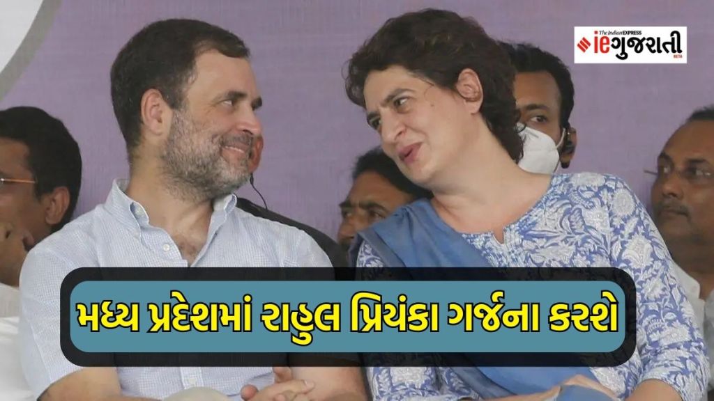 Madhya Pradesh Assmebly Election: મધ્યપ્રદેશ ચૂંટણીમાં ભાઈ-બહેનની જોડી કરશે ગર્જના, રાહુલ અને પ્રિયંકા ગાંધી કરશે અલગ અલગ રેલીઓ