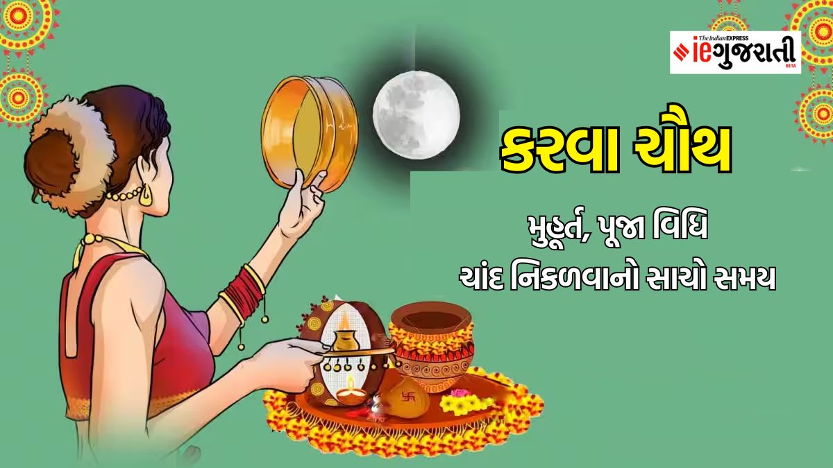 Karwa chauth 2023, આજે કરવા ચૌથ, જાણો મુહૂર્ત, પૂજા વિધિ Today Karwa