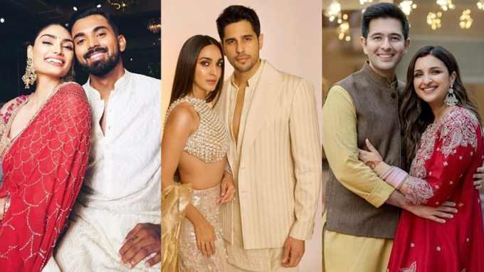 દેશભરમાં આજે દિવાળીનો તહેવાર ઉજવવામાં આવી રહ્યો છે. દરેક લોકો આ તહેવારની આતુરતાથી રાહ જોતા હોય છે. આ વર્ષે ઘણા કપલ એવા છે જેમની લગ્ન બાદ આ પહેલી દિવાળી છે. આવી સ્થિતિમાં લગ્ન પછી પહેલીવાર આવતા દરેક તહેવાર ખૂબ જ ખાસ હોય છે. તો ચાલો જાણીયે બોલીવુડના ક્યાર સ્ટાર્સ તેમના પાર્ટનર્સ સાથે તેમની પહેલી દિવાળી સેલિબ્રેટ કરી રહ્યા છે..