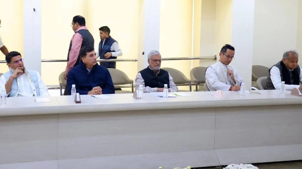 Rajasthan Politics: કોંગ્રેસ રાજસ્થાનમાં વિધાનસભા ચૂંટણી કેમ હારી? ગેહલોત-પાયલોટની હાજરીમાં પ્રદેશ પ્રમુખ રંધાવાએ શું કહ્યું? જાણો Rajasthan Politics: કોંગ્રેસ રાજસ્થાનમાં વિધાનસભા ચૂંટણી કેમ હારી? ગેહલોત-પાયલોટની હાજરીમાં પ્રદેશ પ્રમુખ રંધાવાએ શું કહ્યું? જાણો