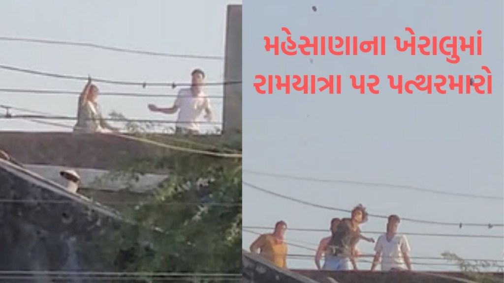 ખેરાલુમાં રામની શોભાયાત્રા પર પત્થરમારો, પોલીસે ટીયર ગેસના સેલ છોડ્યા