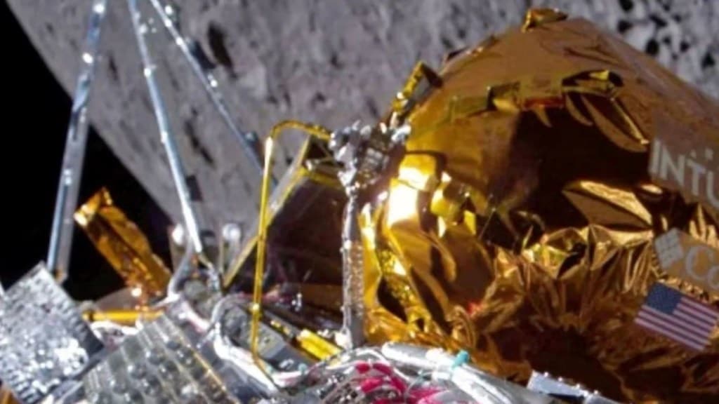 અમેરિકાનું ચંદ્ર મિશન સફળ: પ્રાઈવેટ કંપનીએ પહેલીવાર ચંદ્ર પર ઉતાર્યું લેન્ડર, દક્ષિણ ધ્રુવ પર પહોંચ્યું’ઓડીસિયસ’