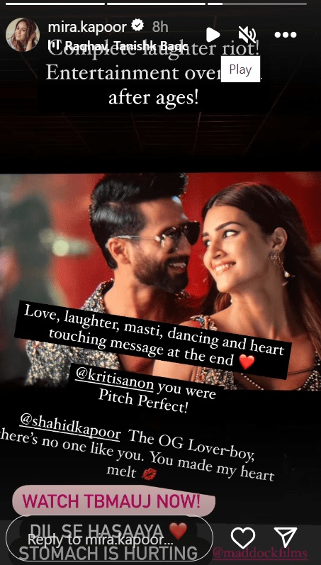 Teri Baaton Mein Aisa Uljha Jiya shahid kapoor kriti sanon mira rajput review gujarati news