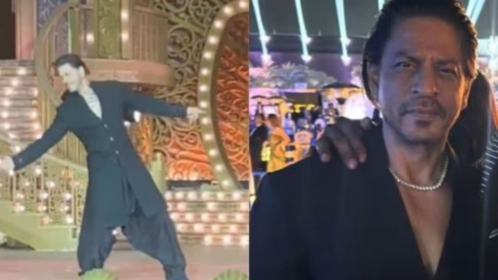 Anant Radhika Pre Wedding : શાહરૂખ ખાને અનંત રાધિકાની પ્રી-વેડિંગ પાર્ટીમાં જય શ્રી રામ સાથે મહેમાનોનું સ્વાગત કર્યું, વીડિયો જુઓ