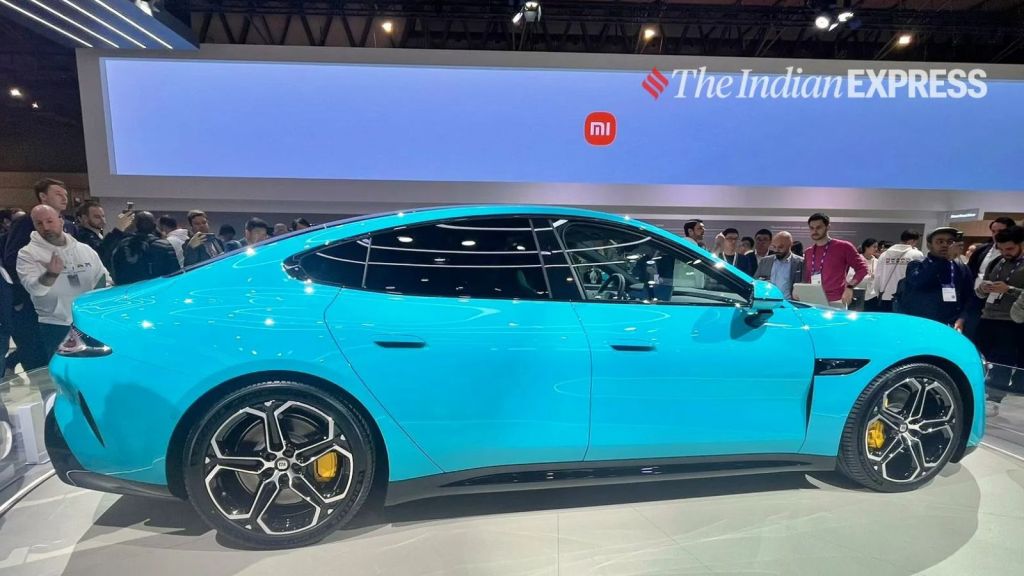 Xiaomi SU7 electric car in China features price new launched electric vehicle