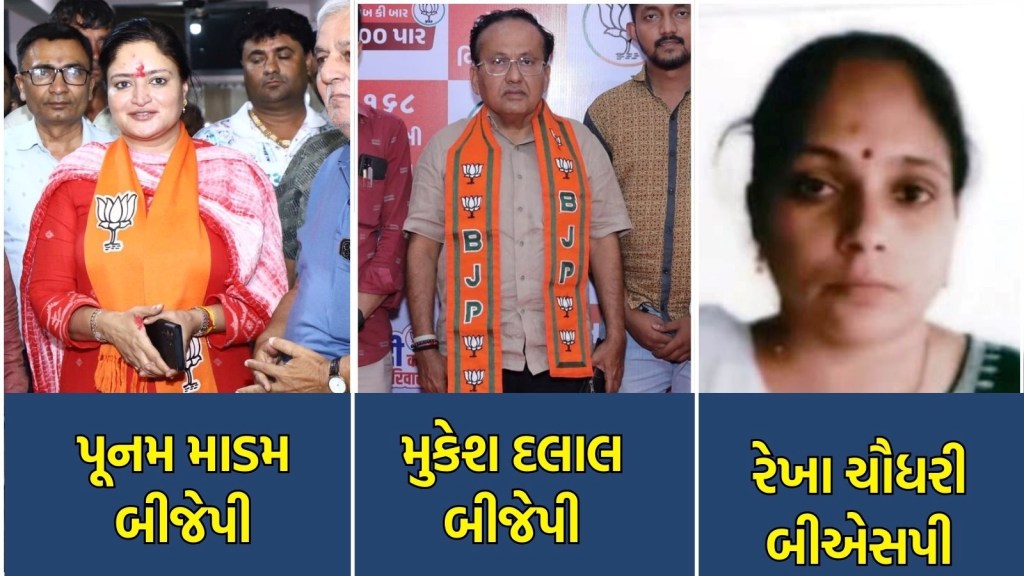 ગુજરાત લોકસભા ચૂંટણી : ગુજરાતમાં BJP ઉમેદવાર પૂનમ માડમ સૌથી અમીર ઉમેદવાર, BSP ના રેખા પાસે માત્ર ₹ 2000ની સંપત્તિ ગુજરાત લોકસભા ચૂંટણી : ગુજરાતમાં BJP ઉમેદવાર પૂનમ માડમ સૌથી અમીર ઉમેદવાર, BSP ના રેખા પાસે માત્ર ₹ 2000ની સંપત્તિ