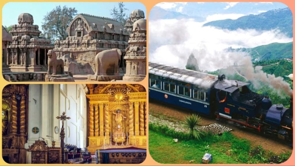 ભારતની પાંચ વિચિત્ર વર્લ્ડ હેરિટેજ સાઇટ્સ પ્રવાસ : અહીં ચર્ચમાં પાદરીના મૃતદેહના નખ વધે છે, તો અહી રેલ્વે લાઇન ટોય ટ્રેન માટે પ્રખ્યાત છે! ભારતની પાંચ વિચિત્ર વર્લ્ડ હેરિટેજ સાઇટ્સ પ્રવાસ : અહીં ચર્ચમાં પાદરીના મૃતદેહના નખ વધે છે, તો અહી રેલ્વે લાઇન ટોય ટ્રેન માટે પ્રખ્યાત છે!