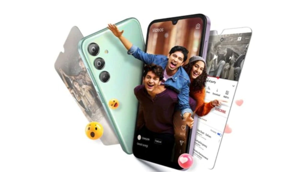 Samsung Galaxy F15 5G : સેમસંગે ભારતમાં ગેલેક્ષી એફ15નું 8GB+128GB વેરિઅન્ટ લોન્ચ કર્યું Samsung Galaxy F15 5G : સેમસંગે ભારતમાં ગેલેક્ષી એફ15નું 8GB+128GB વેરિઅન્ટ લોન્ચ કર્યું