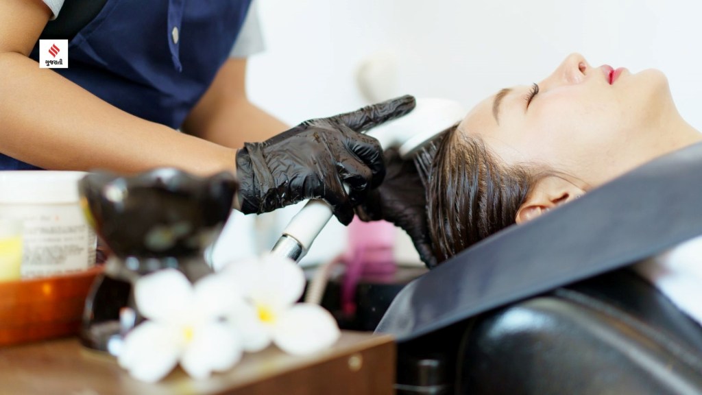 hair spa at home how to do spa at home for dry hair care routine