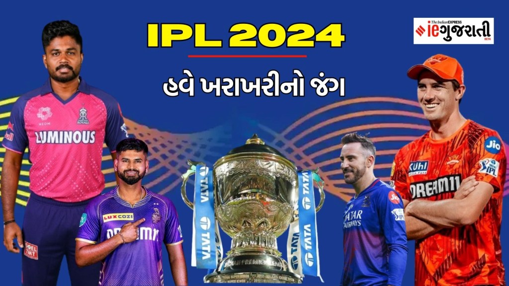 IPL Playoffs Schedule: આઈપીએલ 2024 પ્લે ઓફ ટીમ વચ્ચે હવે ખરાખરીનો જંગ, જાણો શિડ્યુઅલ