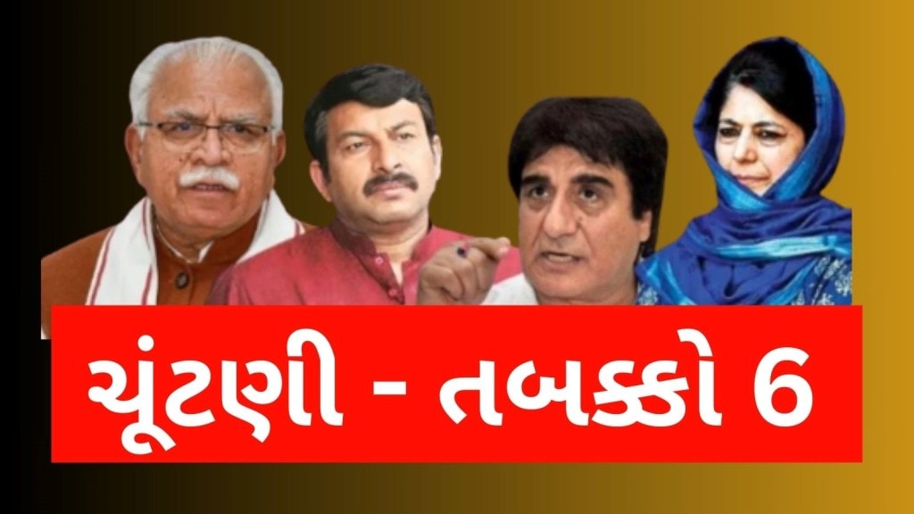 લોકસભા ચૂંટણી 2024 છઠ્ઠા તબક્કા માટે શનિવારે મતદાન, ભાજપ માટે કેમ છે ખાસ? લોકસભા ચૂંટણી 2024 છઠ્ઠા તબક્કા માટે શનિવારે મતદાન, ભાજપ માટે કેમ છે ખાસ?