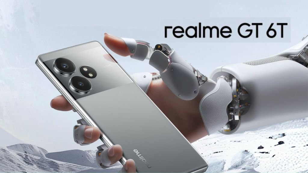 Realme GT 6T ભારતમાં સ્નેપડ્રેગન 7+ Gen 3 પ્રોસેસર સાથે લોન્ચ થનાર પ્રથમ સ્માર્ટફોન, 50MP કેમેરા, જાણો કિંમત અને ફીચર્સ Realme GT 6T ભારતમાં સ્નેપડ્રેગન 7+ Gen 3 પ્રોસેસર સાથે લોન્ચ થનાર પ્રથમ સ્માર્ટફોન, 50MP કેમેરા, જાણો કિંમત અને ફીચર્સ