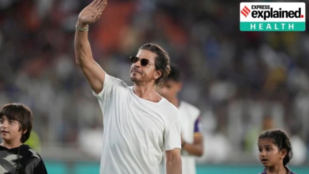 Shakrukh Khan Heatstroke