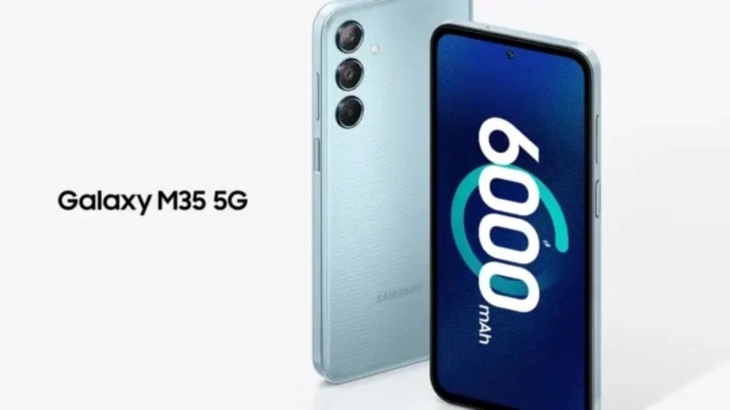 Samsung Galaxy M35 5G : 6000mAh બેટરીવાળો સેમસંગ ગેલેક્સી એમ35 5G સ્માર્ટફોન લોન્ચ, જાણો કિંમત અને ફિચર્સ Samsung Galaxy M35 5G : 6000mAh બેટરીવાળો સેમસંગ ગેલેક્સી એમ35 5G સ્માર્ટફોન લોન્ચ, જાણો કિંમત અને ફિચર્સ