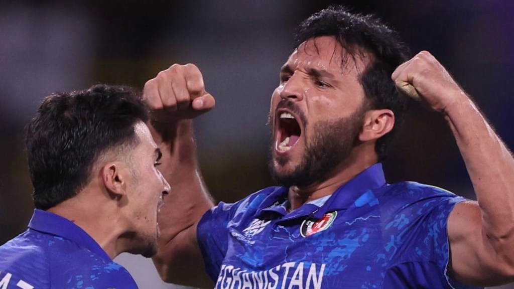 T20 world cup Afghanistan team semi final match