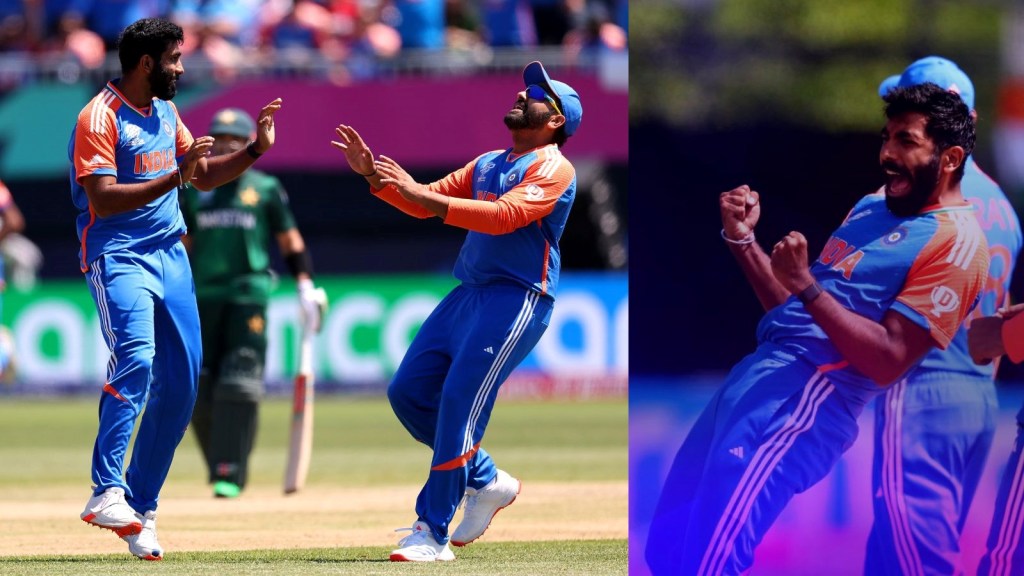 IND vs PAK: T20WCમાં ભારતે પાકિસ્તાનને 7મી વખત હરાવીને ઈતિહાસ રચ્યો, બુમરાહ મેચનો હીરો રહ્યો IND vs PAK: T20WCમાં ભારતે પાકિસ્તાનને 7મી વખત હરાવીને ઈતિહાસ રચ્યો, બુમરાહ મેચનો હીરો રહ્યો