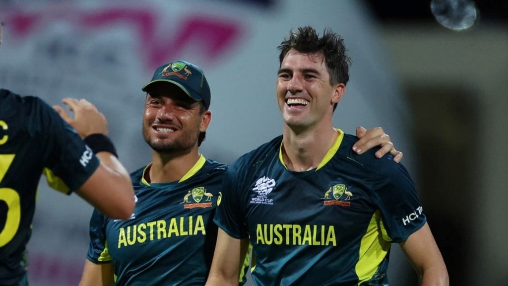 પેટ કમિન્સ ટી20 વર્લ્ડ કપ 2024માં હેટ્રિક લેનાર પ્રથમ બોલર બન્યો, ઓસ્ટ્રેલિયાએ બાંગ્લાદેશને 47 રનથી હરાવ્યું પેટ કમિન્સ ટી20 વર્લ્ડ કપ 2024માં હેટ્રિક લેનાર પ્રથમ બોલર બન્યો, ઓસ્ટ્રેલિયાએ બાંગ્લાદેશને 47 રનથી હરાવ્યું