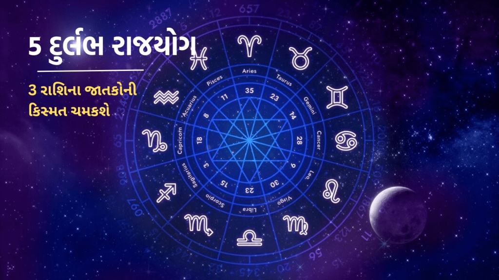 Rashifal: 500 વર્ષ પછી રચાયા શશ અને ગજલક્ષ્મી સહિત 5 દુર્લભ રાજયોગ, આ રાશિઓની કિસ્મત ચમકશે, અઢળક કમાણી સાથે દરેક ક્ષેત્રમાં સફળતા