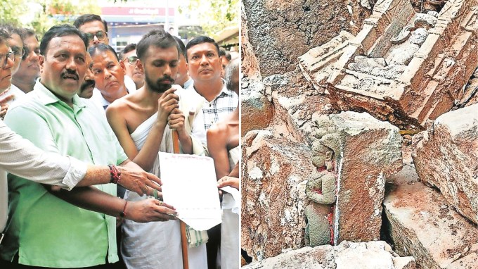 જૈન સમાજ અને મુનીઓ દ્વારા સતત વિરોધ બાદ સરકારે જૈન મૂર્તિઓને પુન:સ્થાપિત કરવાનો અને તપાસનો આદેશ આપ્યો છે. તમને જણાવી દઈએ કે, પંચમહાલ જિલ્લાના પાવાગઢ ટેકરી પર એક મંદિરમાં પુનઃસંગ્રહ દરમિયાન જૈન તિર્થંકરોની મૂર્તિઓ હટાવ્યા બાદ જૈન સમાજનો વિરોધ ફાટી નીકળ્યો હતો. ત્યારબાદ પોલીસે અજાણ્યા લોકો સામે ધાર્મિક લાગણીઓને ઠેસ પહોંચાડવાના આરોપ સહિતની એફઆઈઆર નોંધી હતી. ગૃહમંત્રી હર્ષ સંઘવીએ કહ્યું છે કે, મૂર્તિઓ તેમના મૂળ સ્થાને ફરીથી સ્થાપિત કરવામાં આવશે.