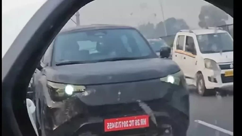 Maruti Suzuki eVX: મારૂતિ સુઝુકીની પ્રથમ ઈલેક્ટ્રિક કાર નજરે પડી, કોમ્પેક્ટ એસયુવીમાં મળશે આ ખાસિયતો