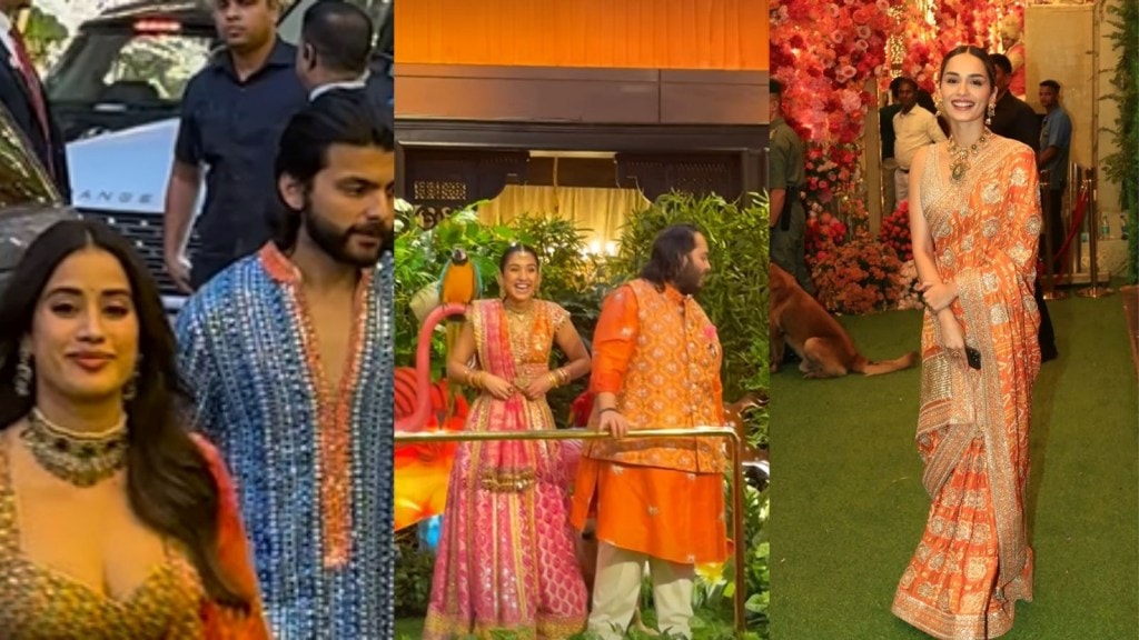Anant Radhika Wedding : અનંત રાધિકાના મામેરું સેરેમનીમાં જાન્હવી કપૂર બોયફ્રેન્ડ સાથે પહોંચી, માનુષી છિલ્લરનો ટ્રેડિશનલ આઉટફિટમાં ચમકી, અહીં જુઓ