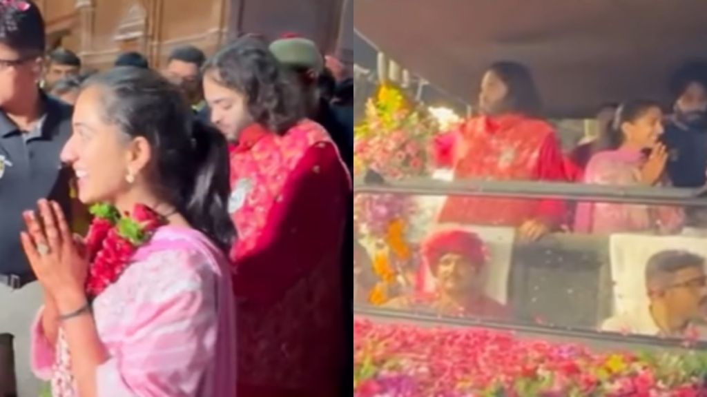 Anant Radhika welcome in Jamnagar
