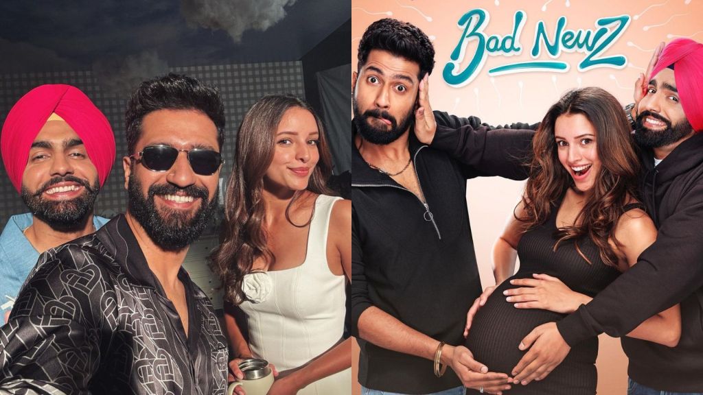 Bad Newz Box Office Collection Day 3 : વિકી કૌશલ ફિલ્મ ‘બેડ ન્યૂઝ’ શાહિદ કપૂરની ફિલ્મ ‘તેરી બાતોં મેં ઐસા ઉલ્ઝા જિયા’ કરતાં કમાણીમાં આગળ Bad Newz Box Office Collection Day 3 : વિકી કૌશલ ફિલ્મ ‘બેડ ન્યૂઝ’ શાહિદ કપૂરની ફિલ્મ ‘તેરી બાતોં મેં ઐસા ઉલ્ઝા જિયા’ કરતાં કમાણીમાં આગળ